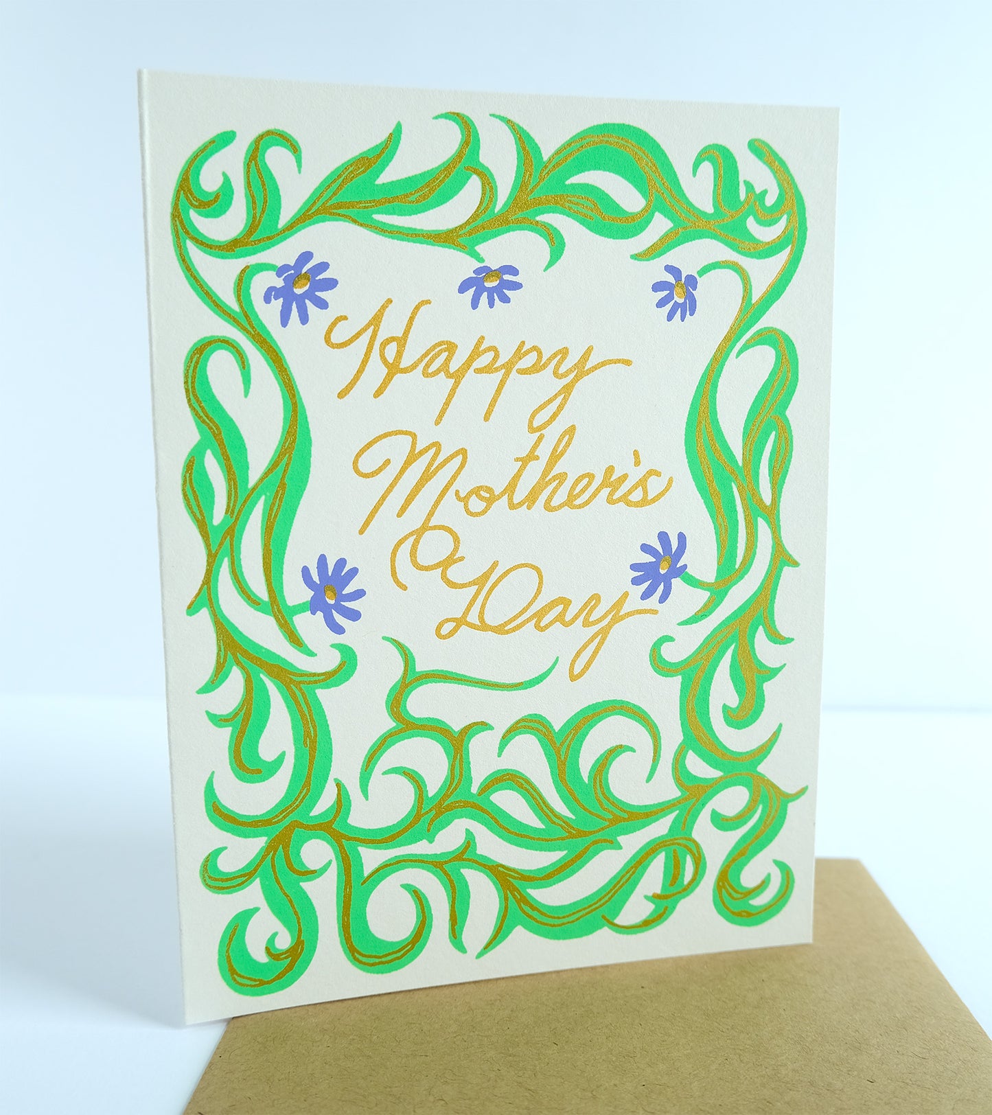 Gilded Mother's Day Card