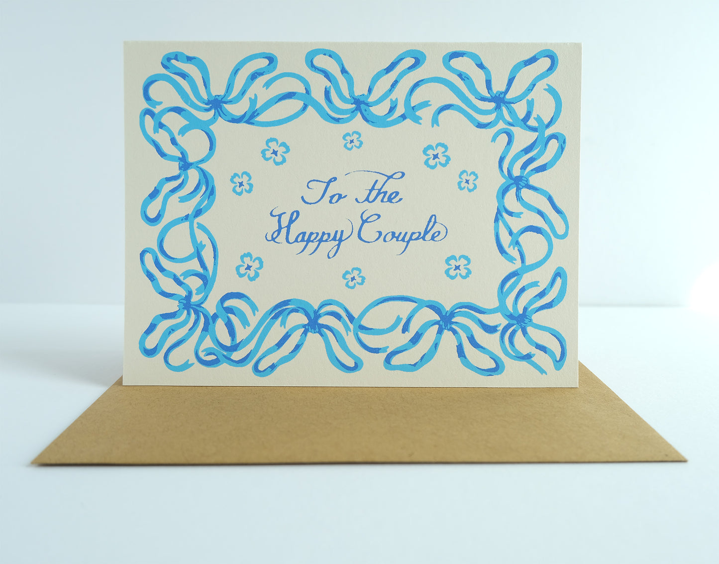 Something Blue Wedding Card