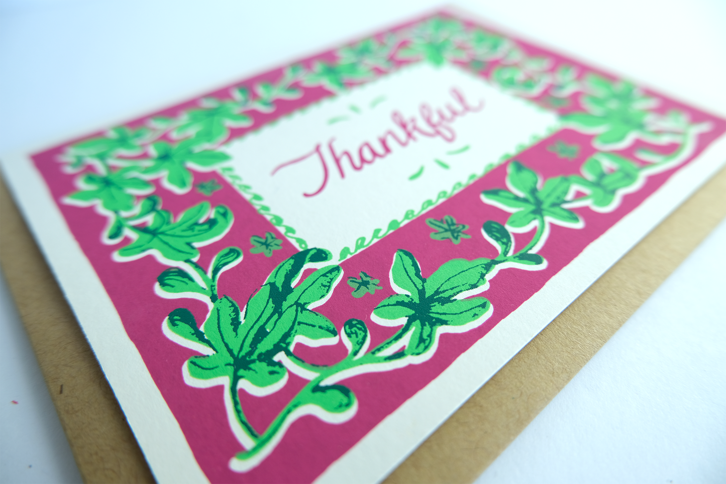 Thankful Fig Branch Card