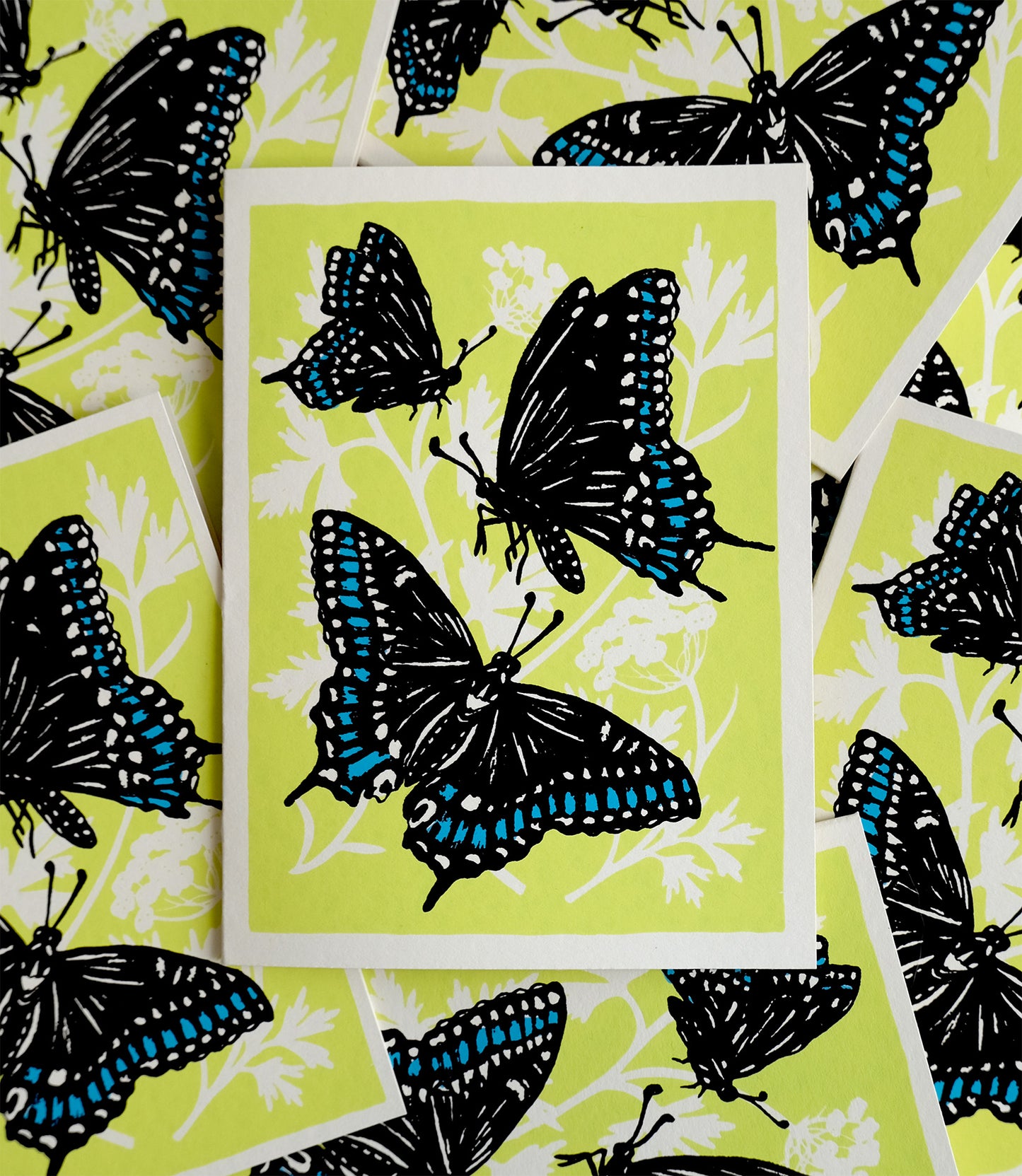 Butterfly Garden Card