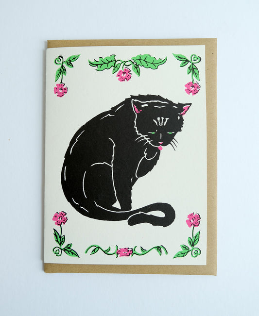 Black Cat Card