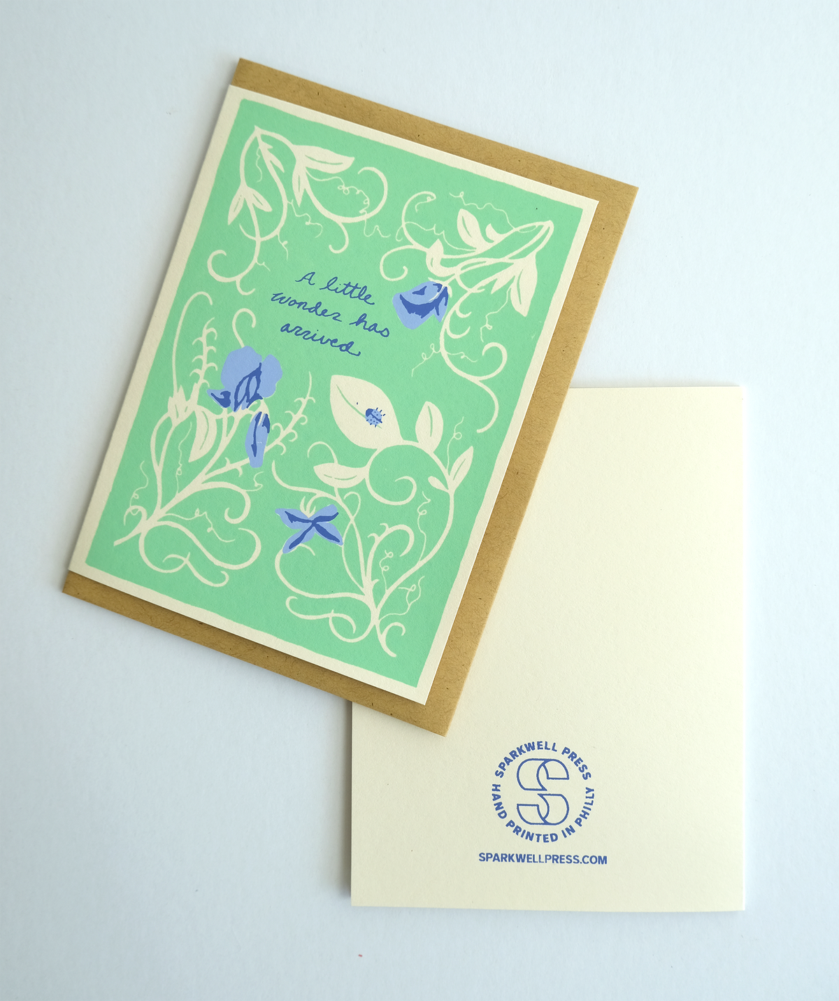 A Little Wonder Has Arrived - New Baby Card