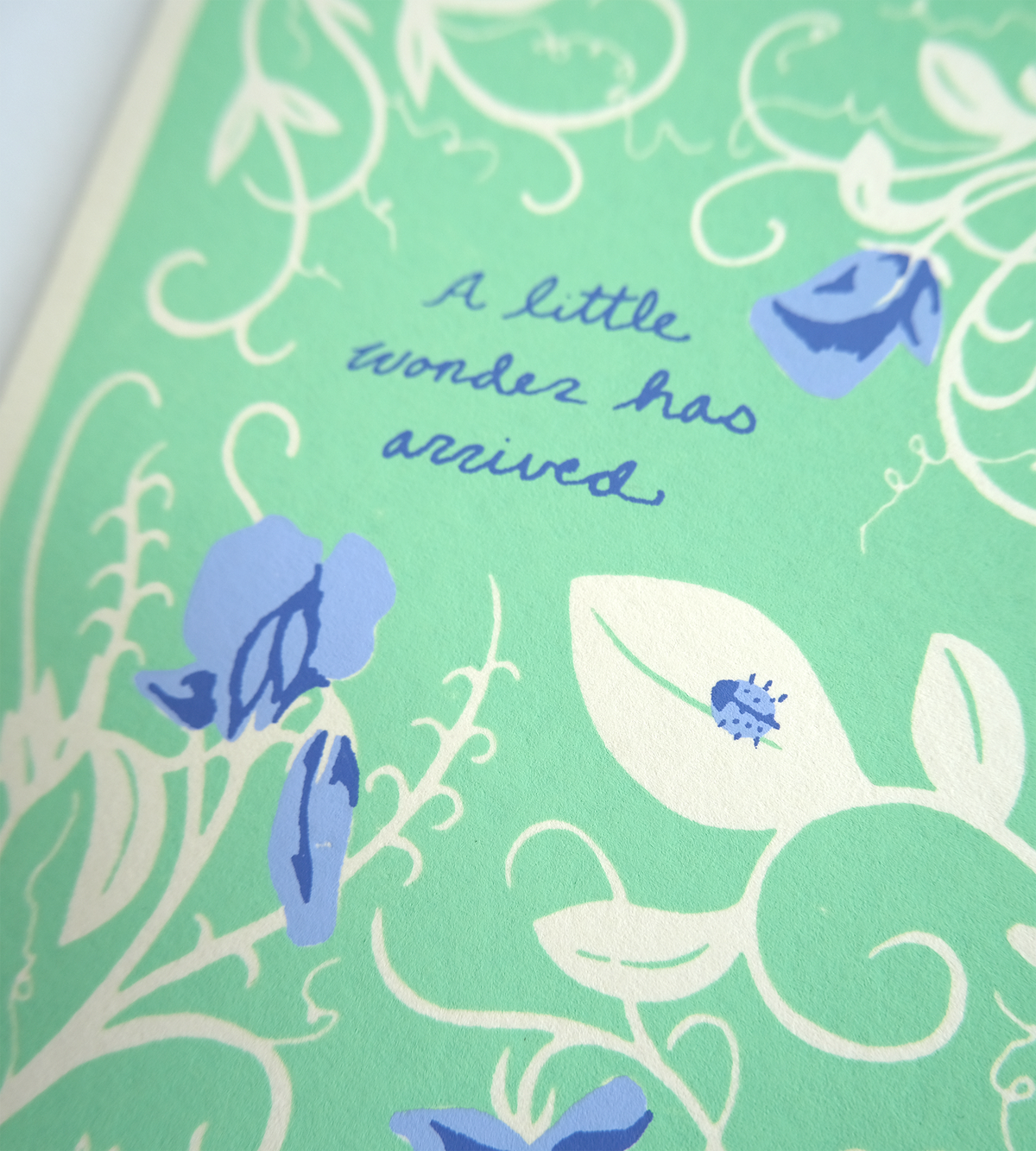 A Little Wonder Has Arrived - New Baby Card