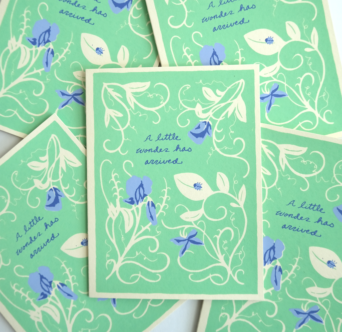 A Little Wonder Has Arrived - New Baby Card