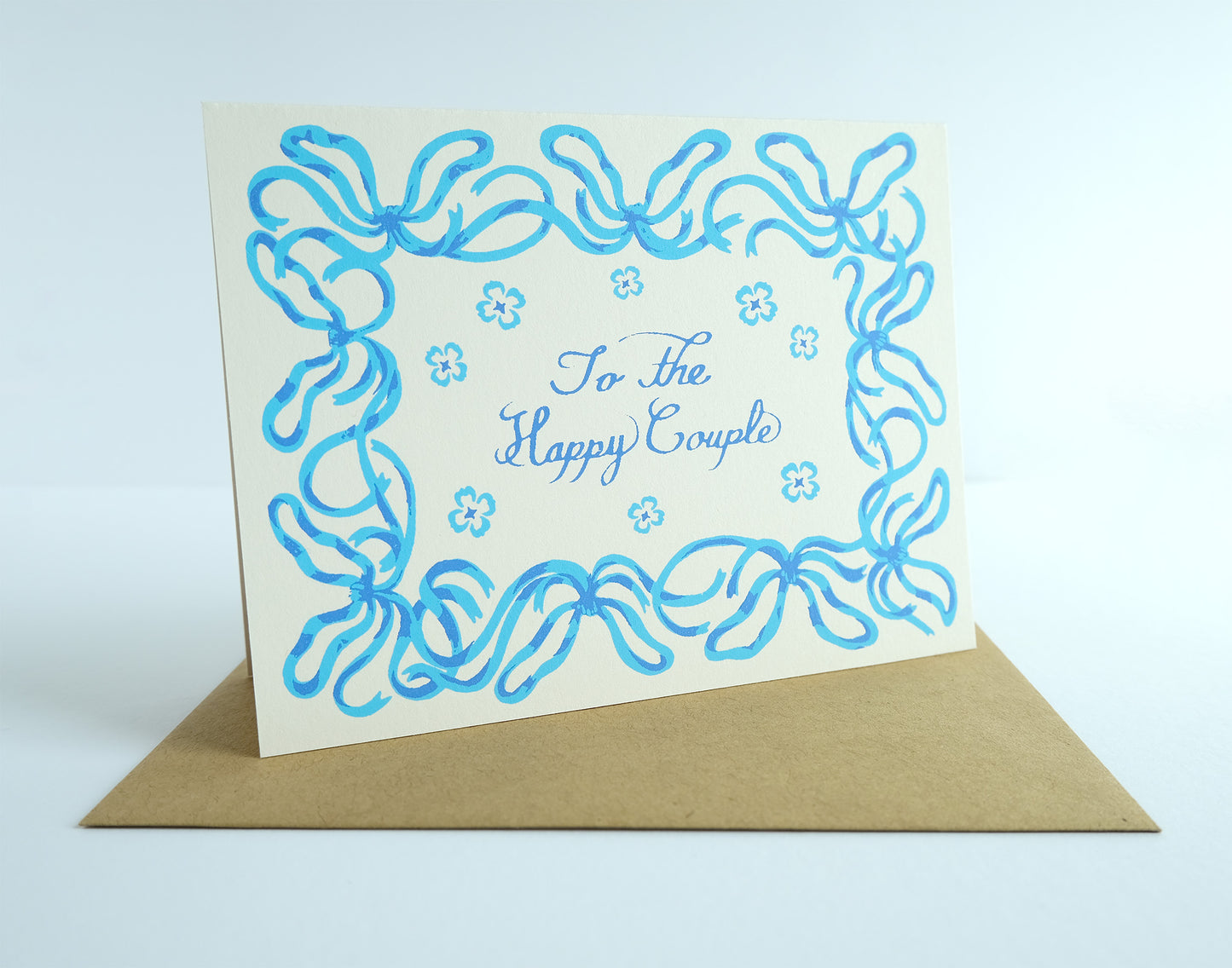 Something Blue Wedding Card