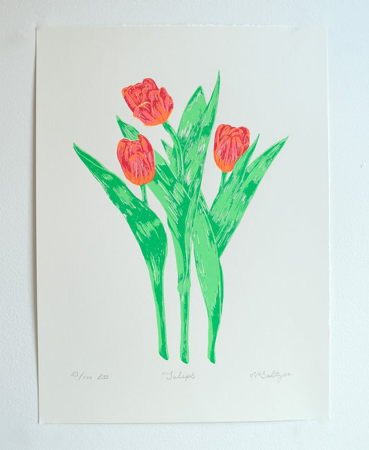 Tulips Screen Print