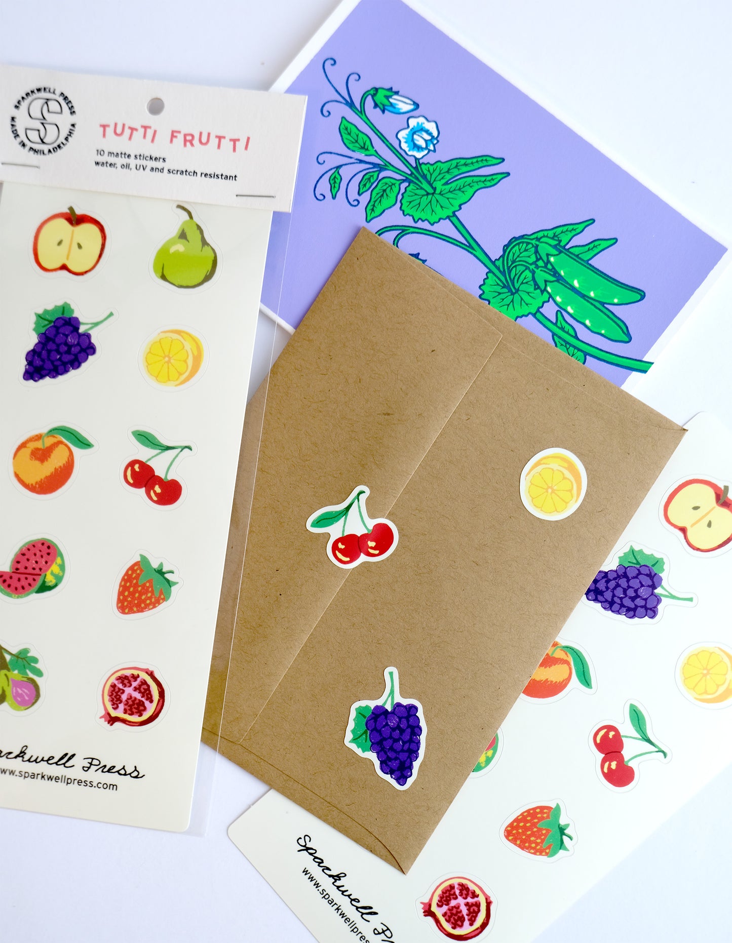Tutti Frutti Sticker Sheet